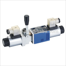 4WME type solenoid valve with manual override
